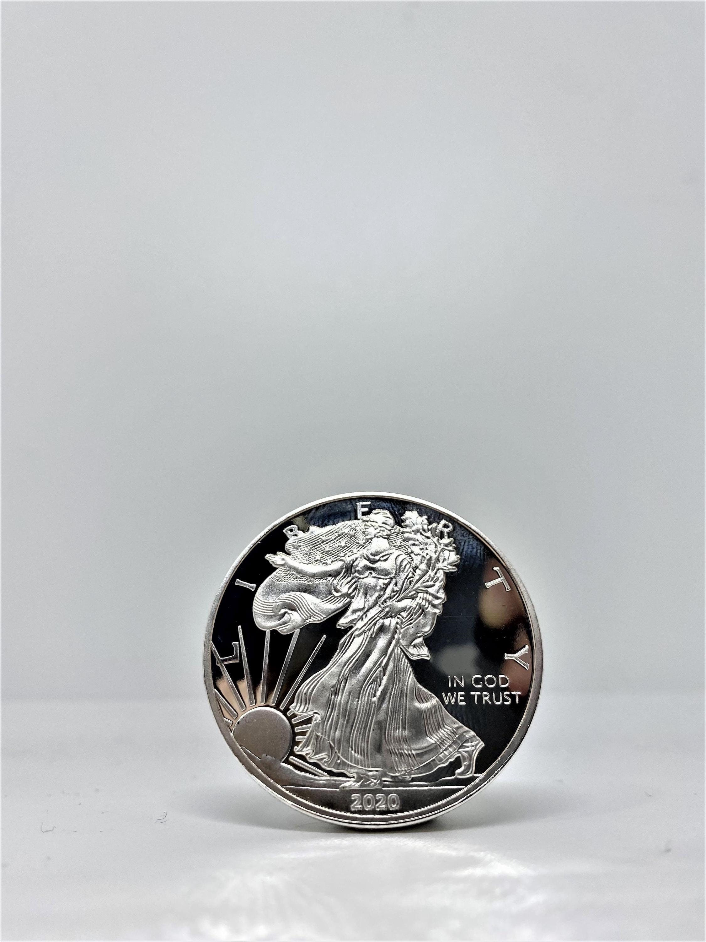 2020年 1オンス アメリカンシルバーイーグル コインカプセル付 銀貨 1