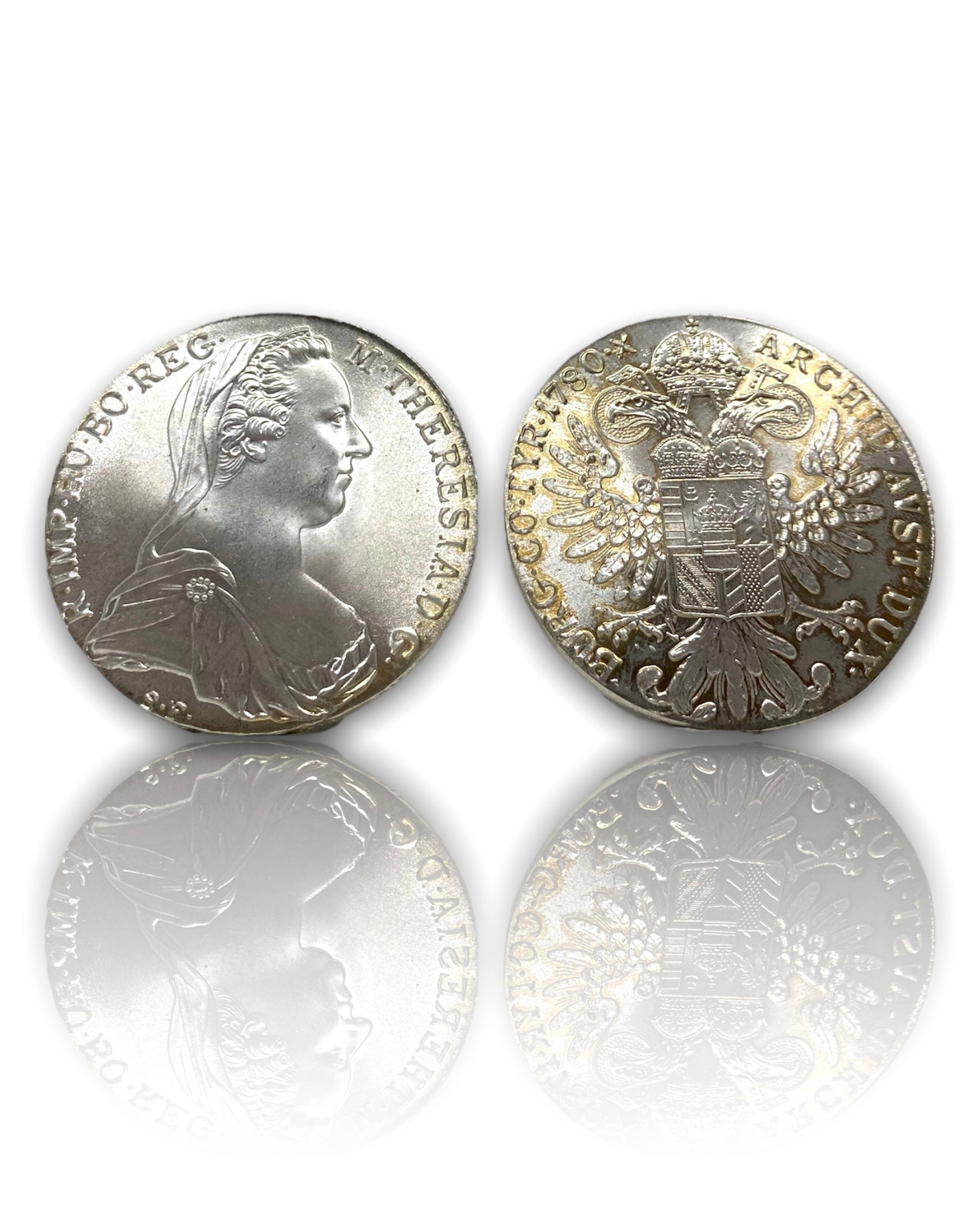 (本物)  Maria Theresa  1780 オーストリアシルバーコイン 1780X Silver Austria Maria Theresa Thaler | eBay