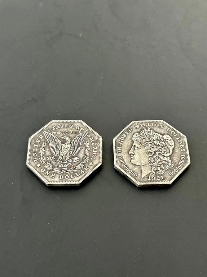 1921 silver dollar - Etsy 日本