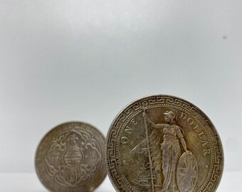 One Hong Kong Dollar Coin 1911 British Trade Dollars Silver