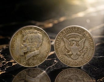 コンセプトコイン ゾンビハーフダラー 1/2 スケルトン ケネディコイン