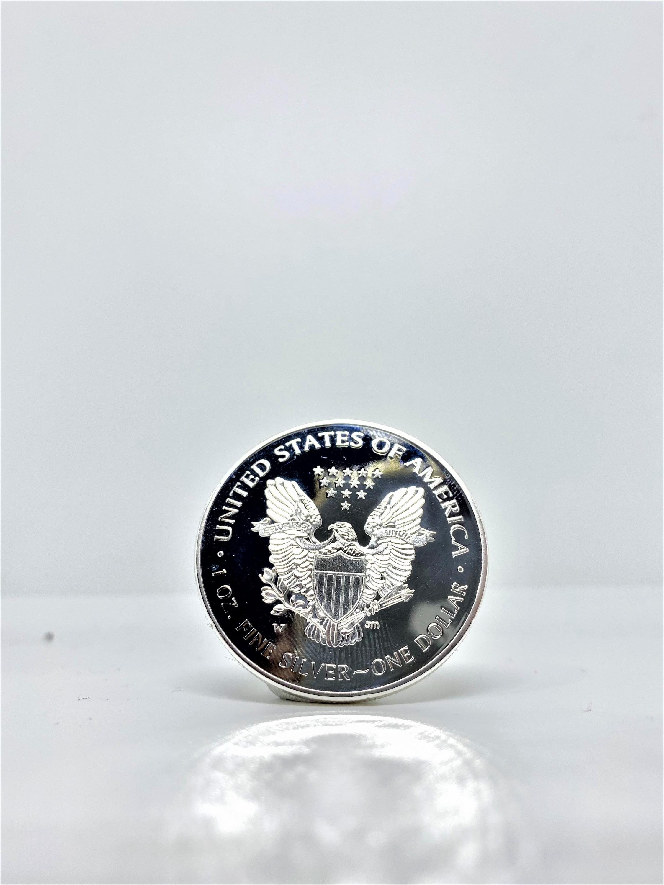 Silver Plated Coin American Eagle Liberty 1 Oz Coin 2020 REPLICA