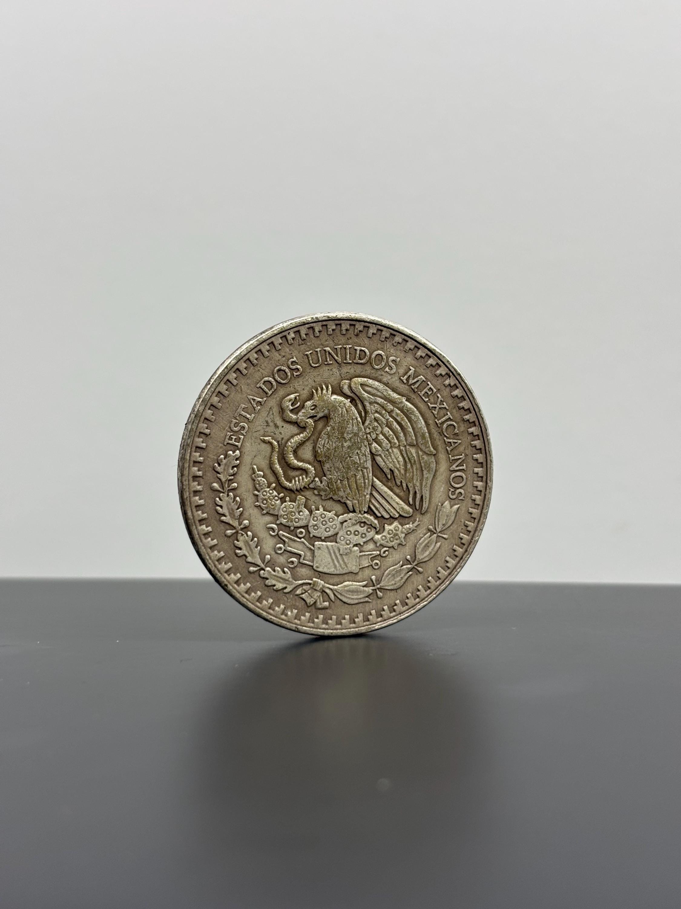 1998年再鋳造銀メッキリベルタッドコイン – 象徴的なメキシコの