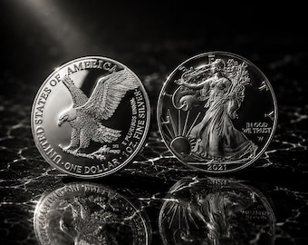1987 American Eagle Proof Coin Sterling Silver One 1 Dollar