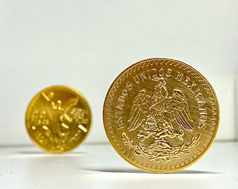 N4282【メキシコ】1872年50セント　古銭　　銀製　詳細不明？ 50 ペソ コイン 1821 ゴールド メッキ コイン センテナリオ レプリカ 1
