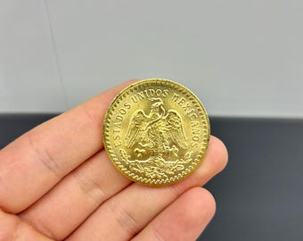 50 ペソ コイン 1821 ゴールド メッキ コイン センテナリオ レプリカ 1
