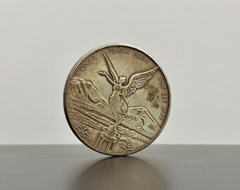 1998年復刻版銀メッキ・リベルタッドコイン – 象徴的なメキシコ