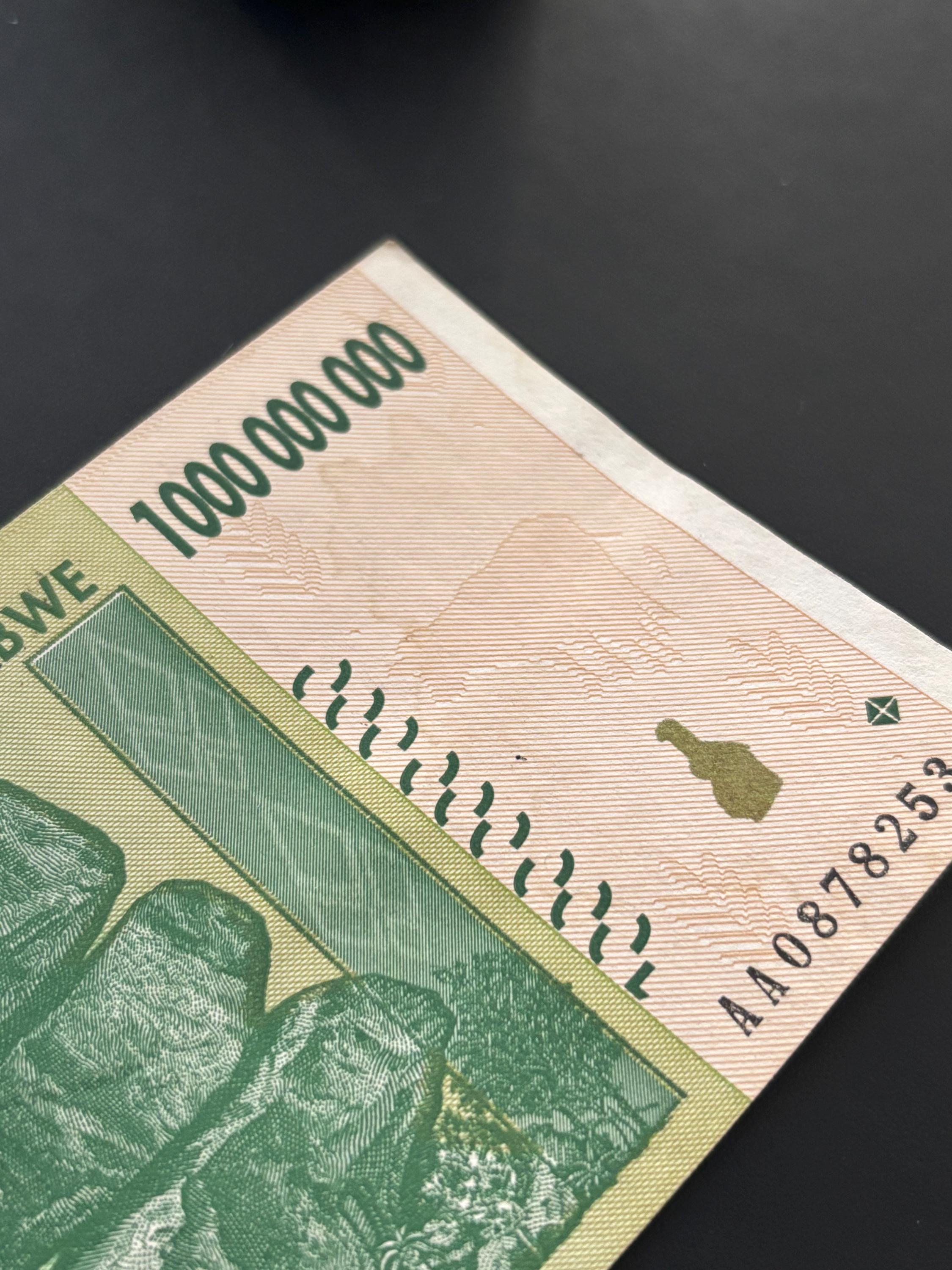 ジンバブエ 10億ドル 2008年紙幣 収集品 素晴らしい品質 1枚 - Etsy 日本