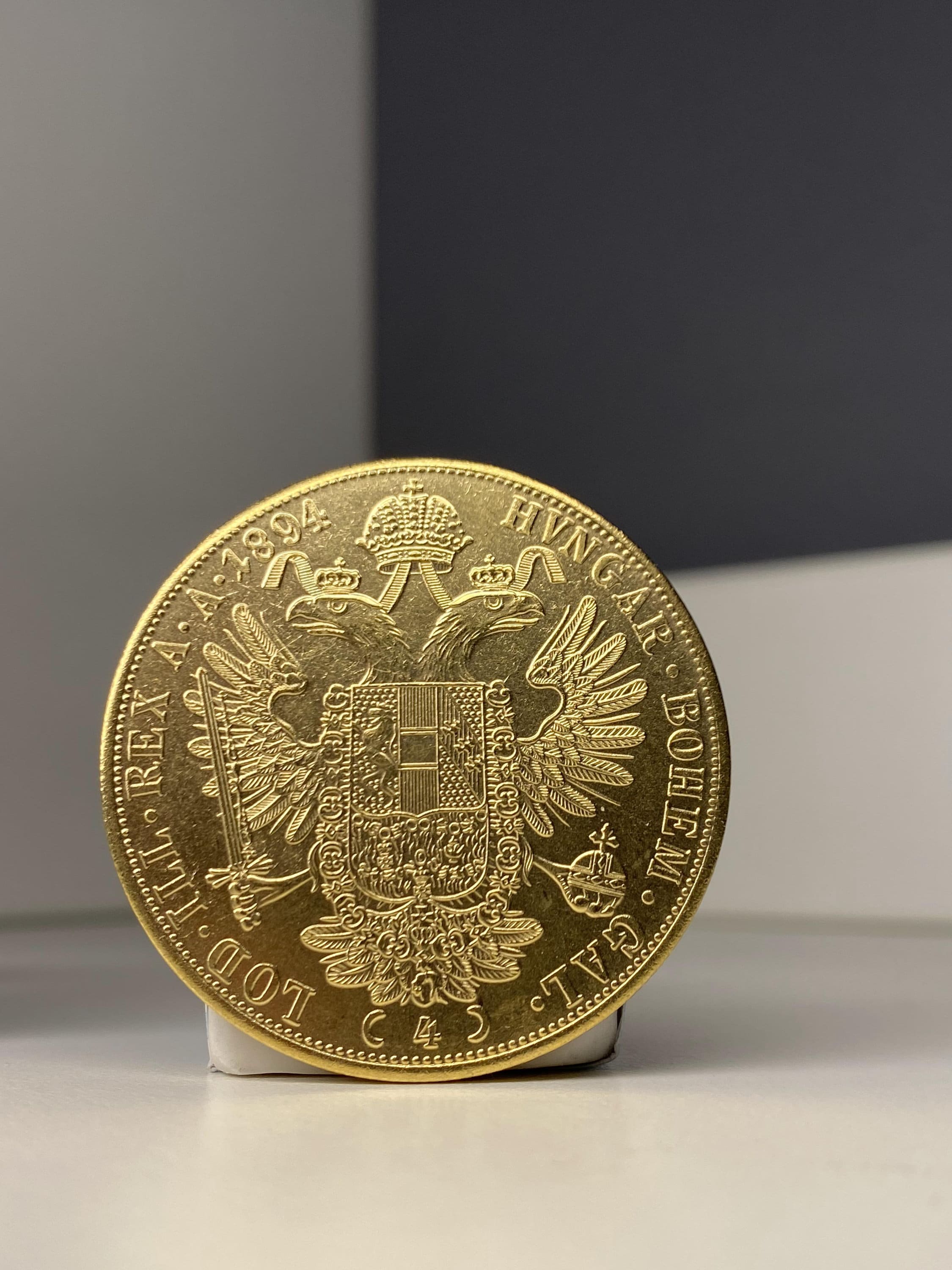 Franz Joseph I Austrian 4 Ducat Gold Plated Coin REPLICA 1pcs Golden  Austrian Empire Coin - Etsy Australia