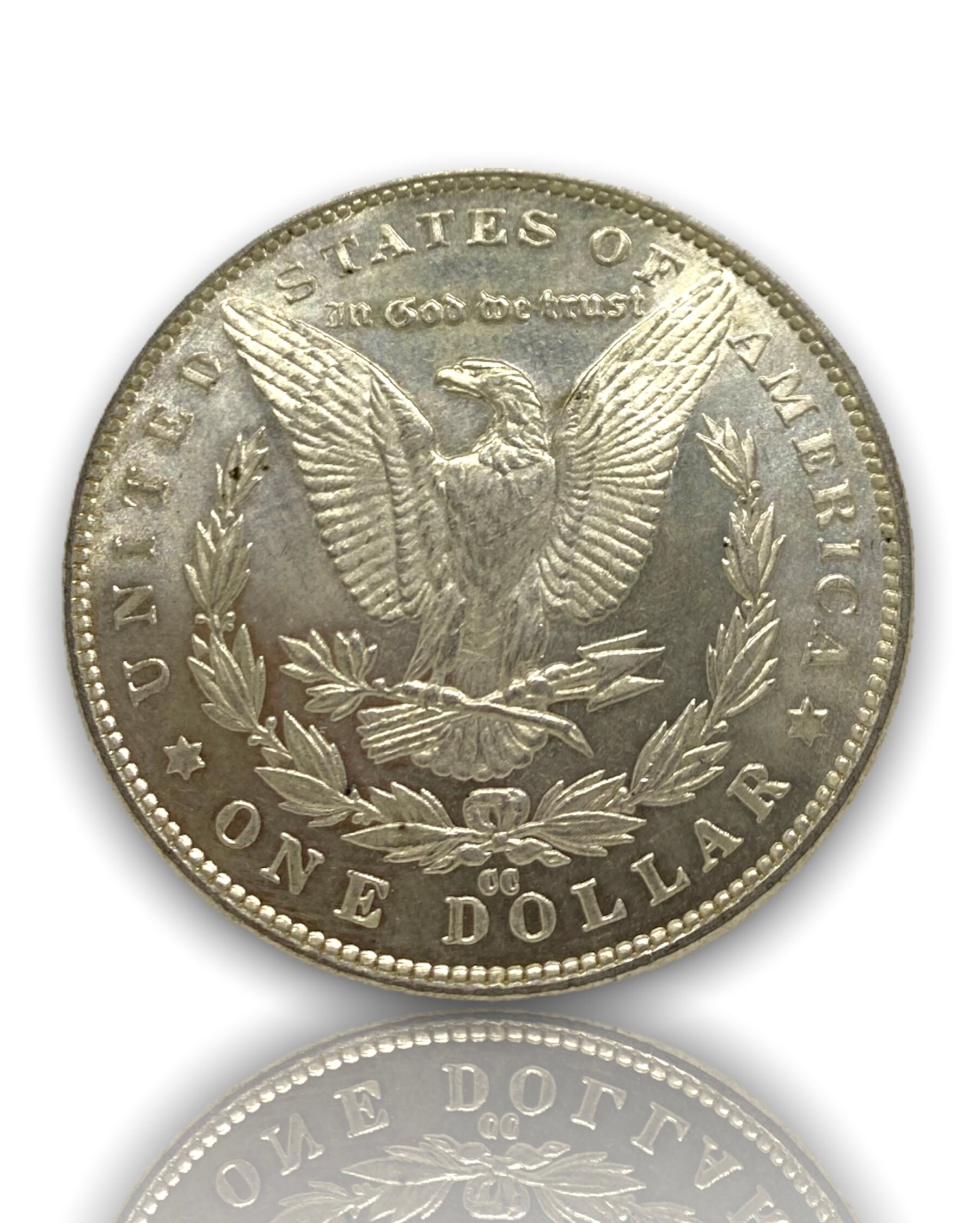 1882 E Pluribus Unum Silver Dollar Value One Dollar Coin E. PLURIBUS UNUM Morgan USA Silver Coin Replica Not