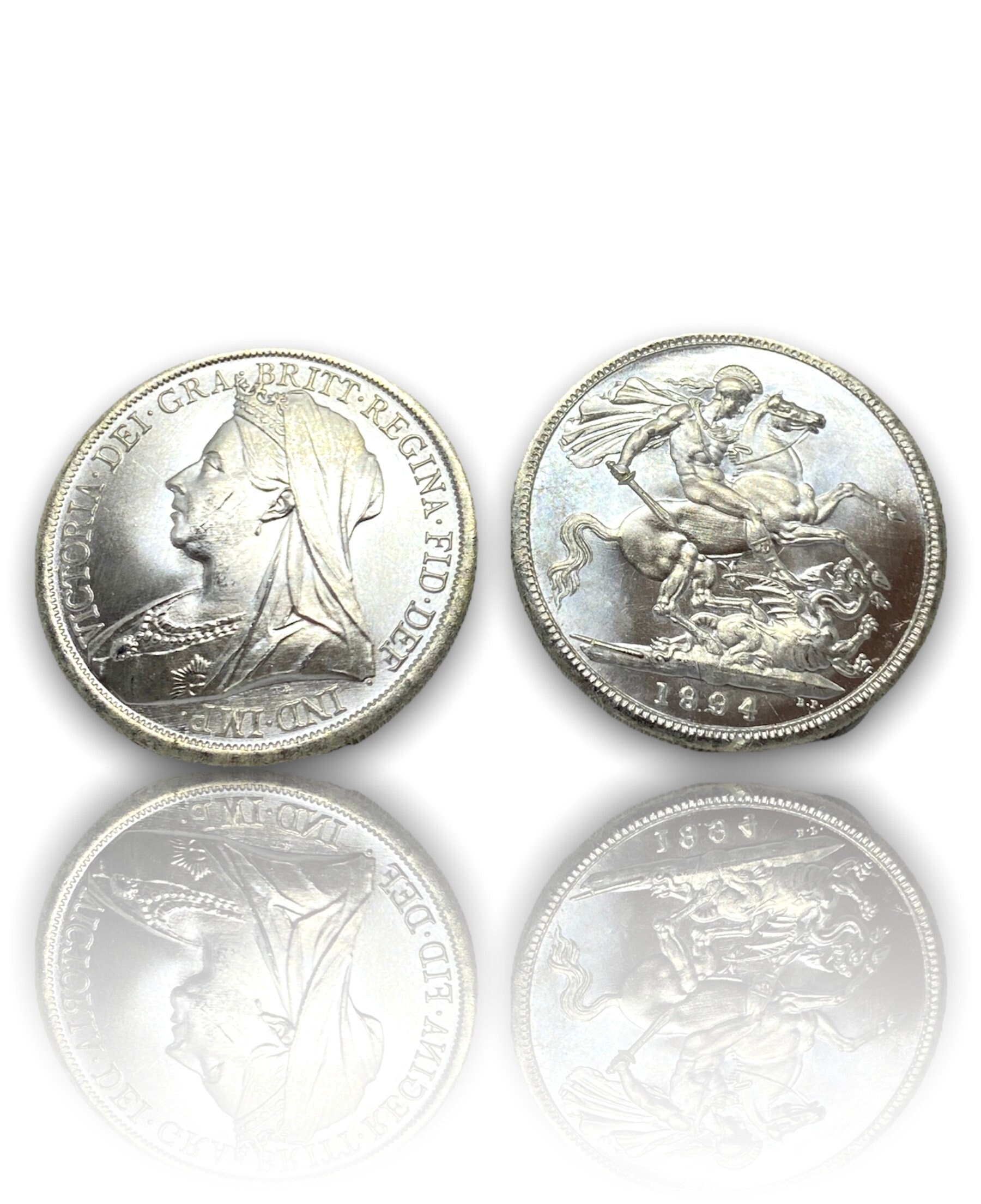 コレクション VICTORIA REGINA NO DATA COIN VICTORIA REGINA ET IMPERATRIX 1837-97 Commemorative Medal 39mm 20g