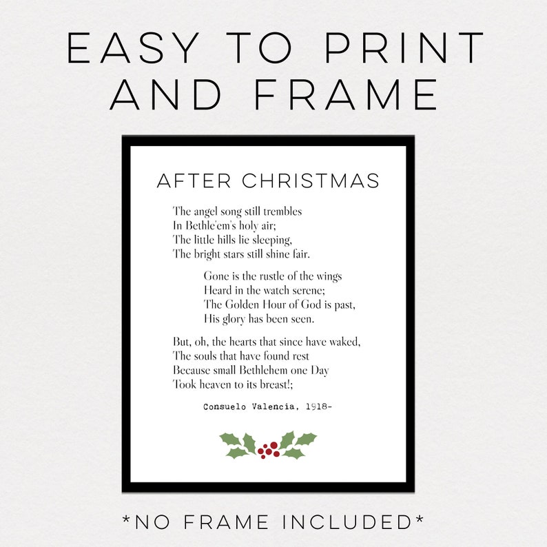 Christmas Poem Set 4 Poems Digital Download Printable Art 8x10 JPG Christmas Printable Poem Christmas Poem Set 4 Poems Digital Download Printable Art 8x10 JPG Christmas Printable Poem