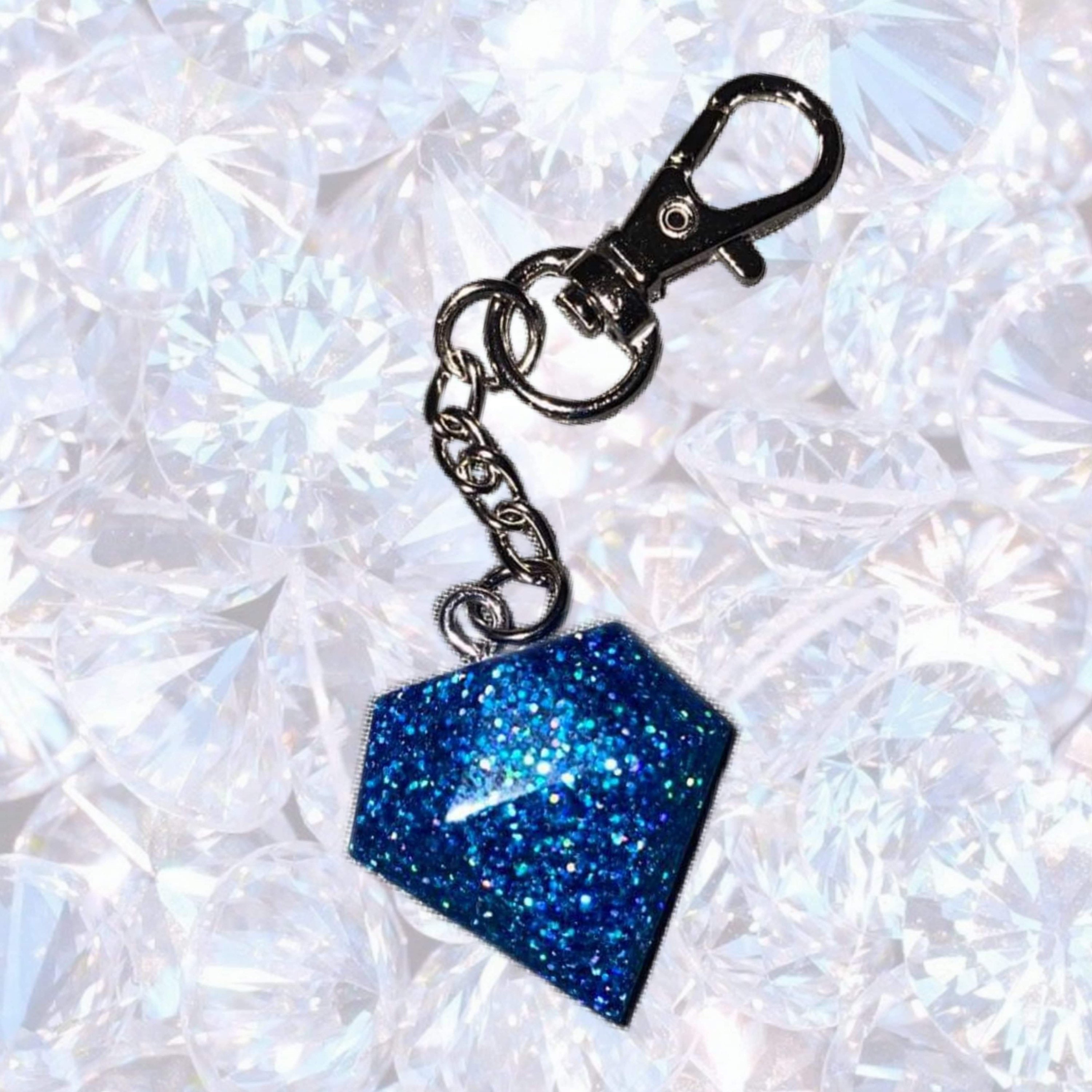 Diamond Keychains Etsy