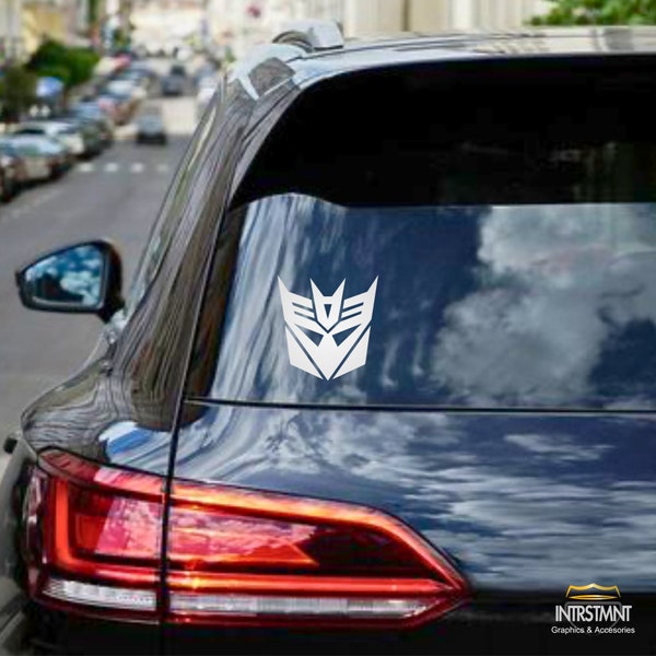Transformers Decepticon Logo Vinyl Decal