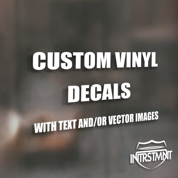 Custom Waterproof Vinyl Decal Stickers