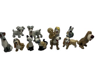 Wade Disney Hatbox Lady and Tramp Figures. 1960's (perfect) - Etsy