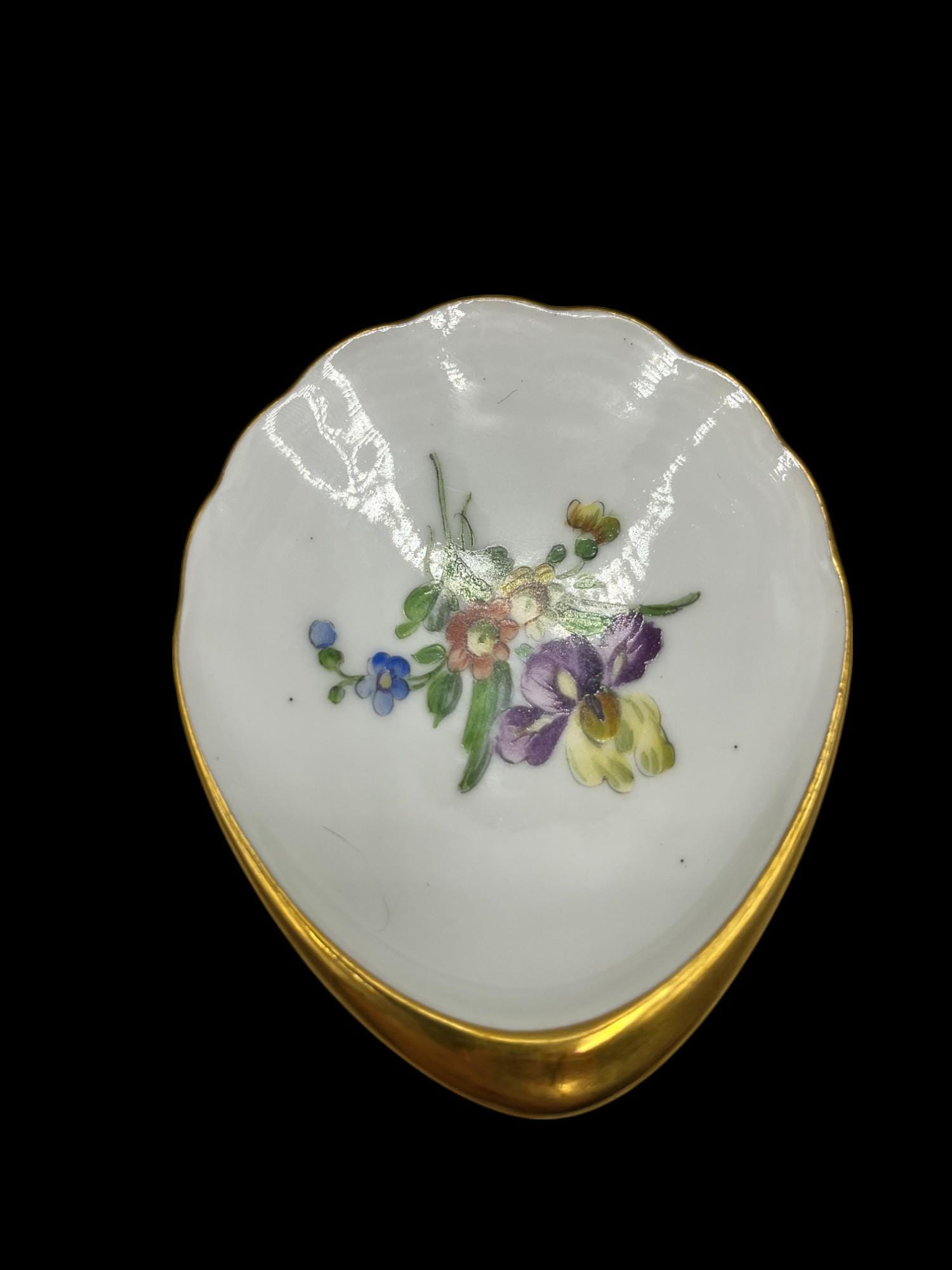 B&G レア サクソン フラワー レリッシュ/プチ トレイ 1915-47 ビング