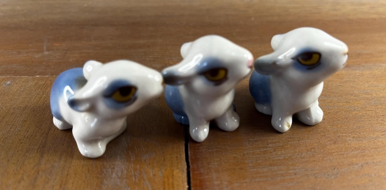 Wade Figurines Happy Family Series 1978-? Rabbit Baby - Etsy