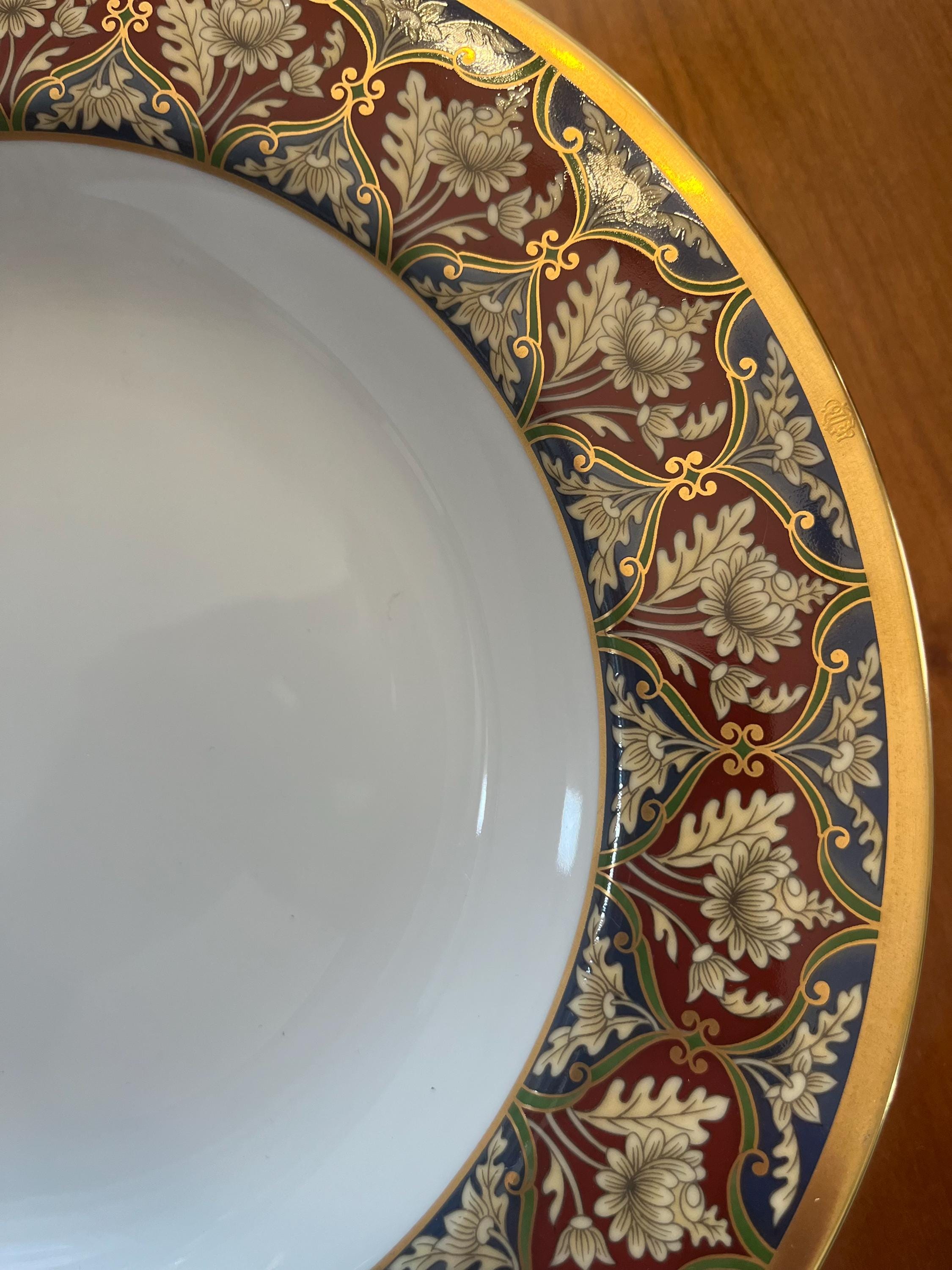Christian Dior “tabriz” Fine China – Dinner Plate, Salad Plate