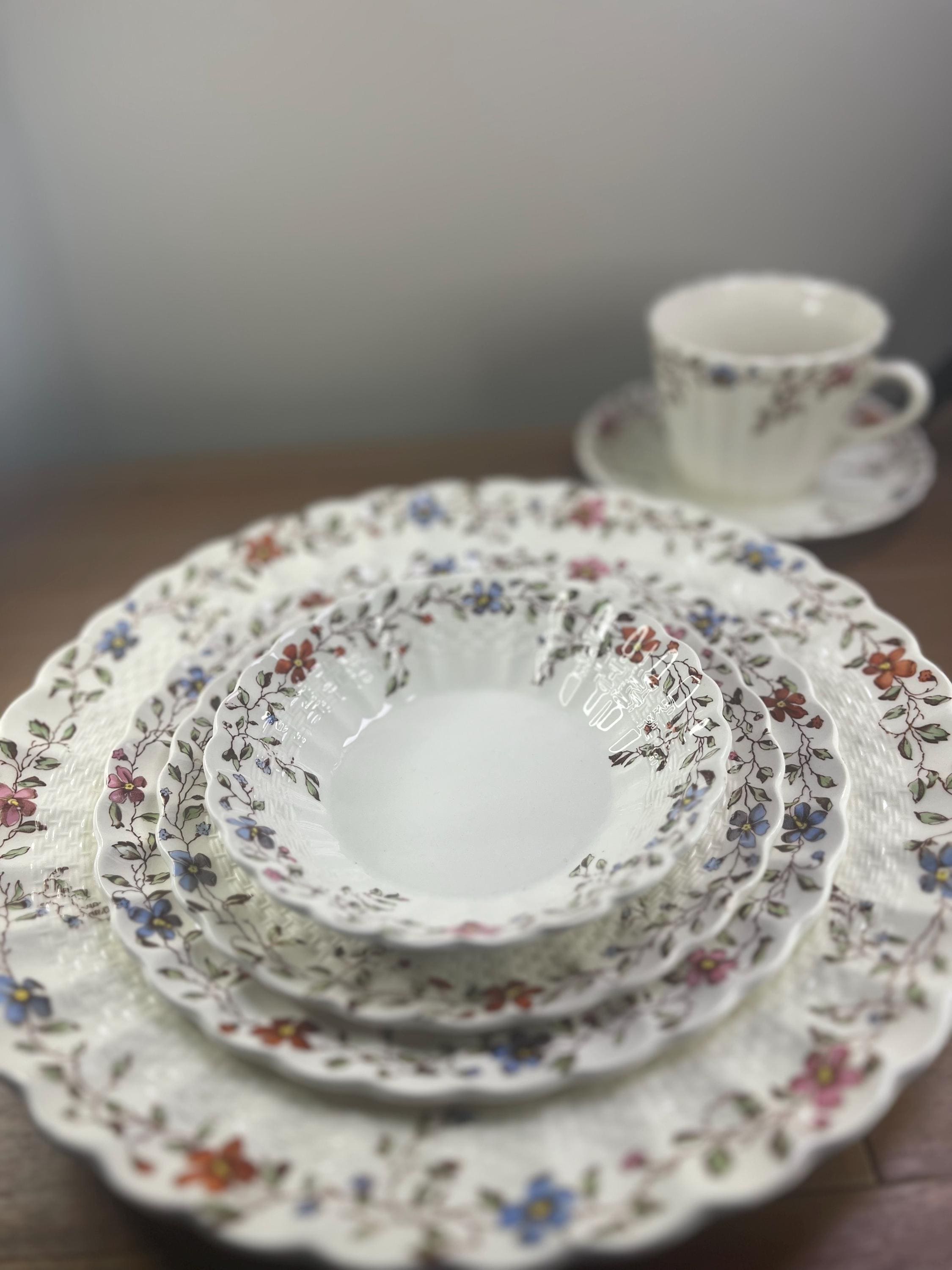 Spode red plate - Etsy 日本
