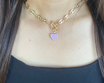 Gucci Heart Necklace - Etsy