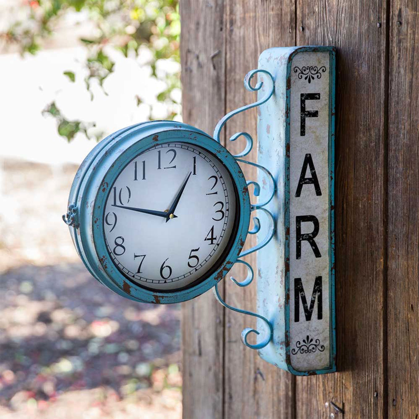 Wall Mounted Farm Station Clock Etsy UK