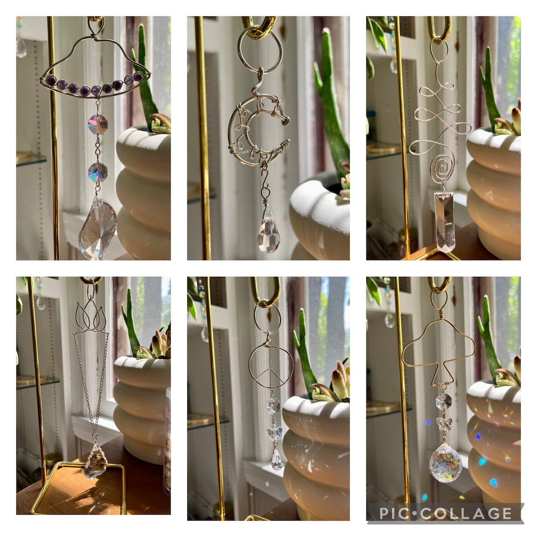 Handmade Wire Wrapped Suncatcher Etsy
