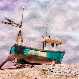 Fishing Boat at Aldeburgh - Digital Download