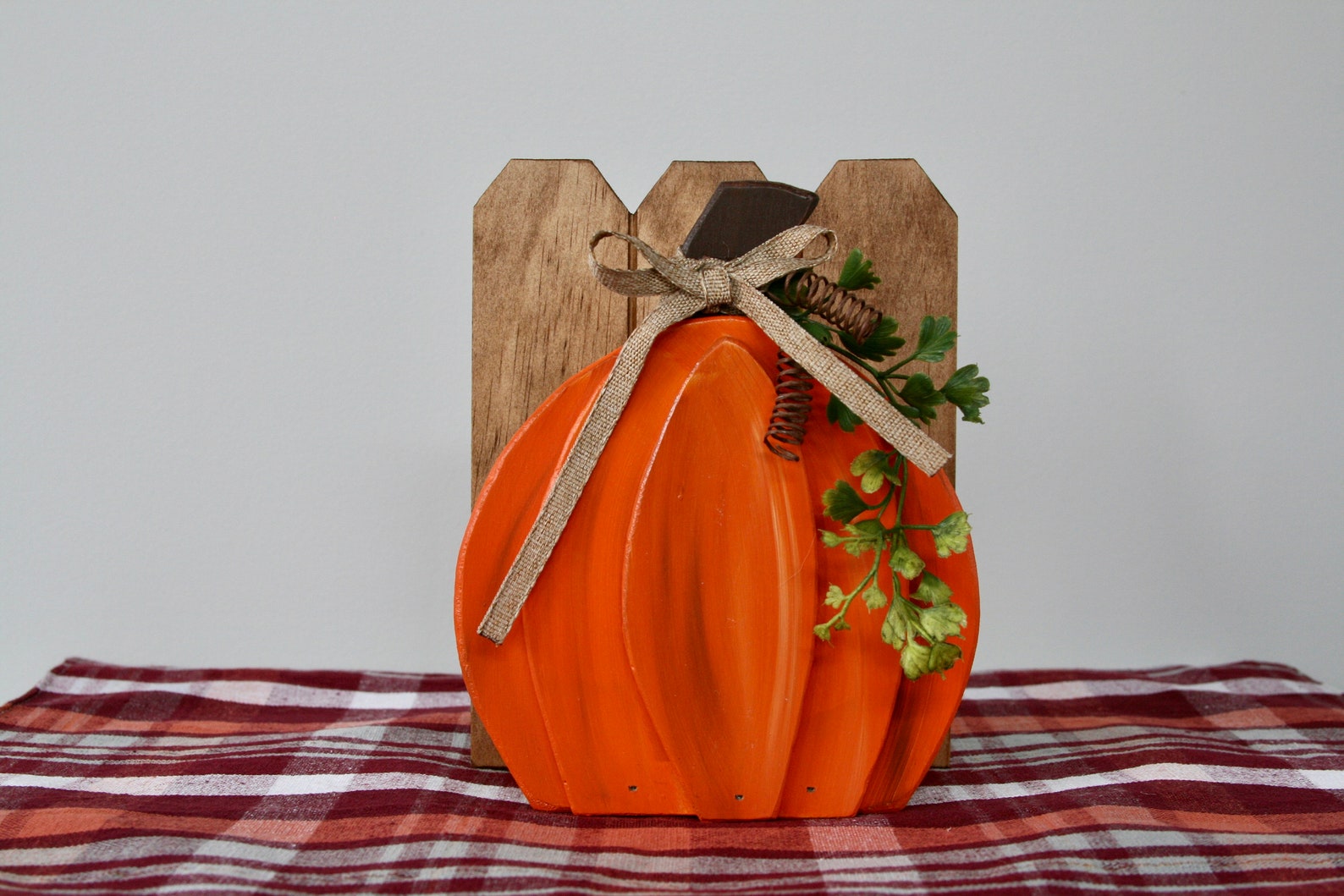 Fall Napkin Holder Pumpkin Napkin Holder Fall Kitchen Etsy