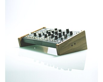 Make Noise Cradle Stand in Solid Black Walnut for 0-Coast, 0-Ctrl, or Strega.