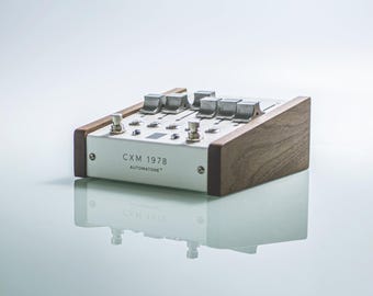 Walnut cheeks for CXM 1978 Reverb or Automatone Compressor pedals by Chase Bliss