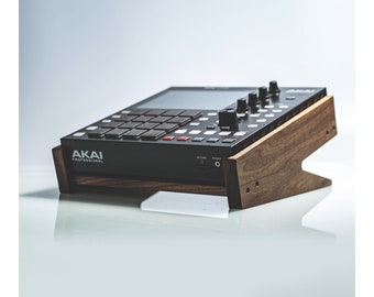 MPC One Cradle Stand in Solid Walnut (Decksaver Compatible)