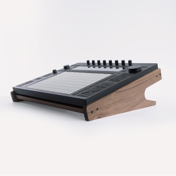Push 3 Stand in Solid Walnut