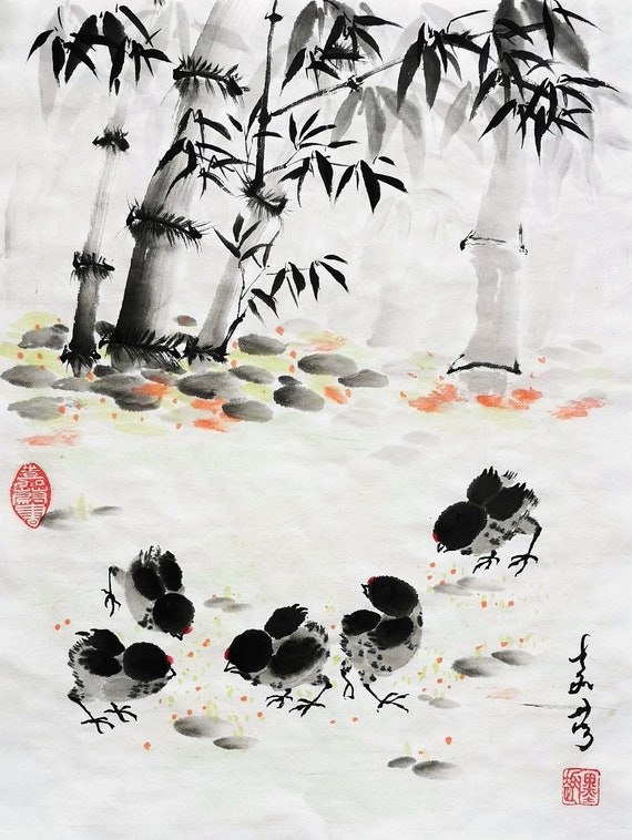 Zen Minded Kalligraphie-Set – 12 Japanische Wasserfarben & 3 Bürsten, In Geschenkbox