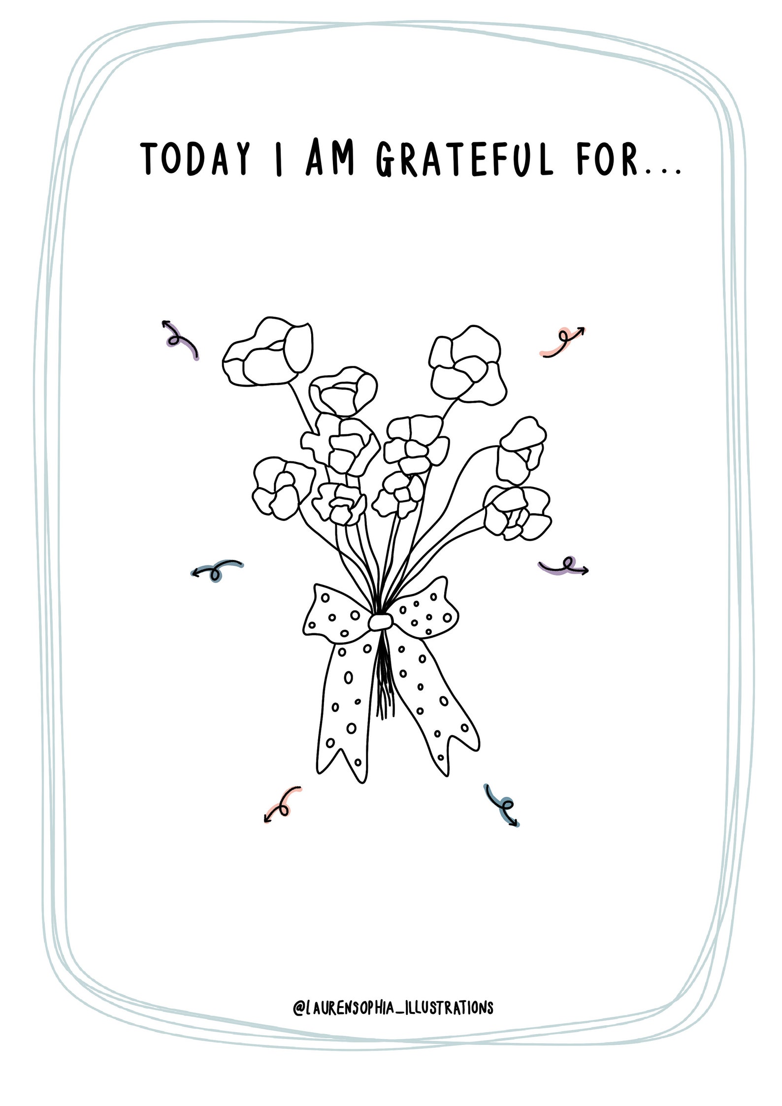 Self Care Colouring Worksheets Self Care Positive Etsy