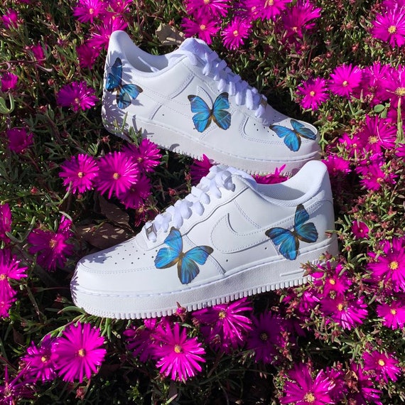 Nike Air Force 1 Butterfly Zoom | Etsy