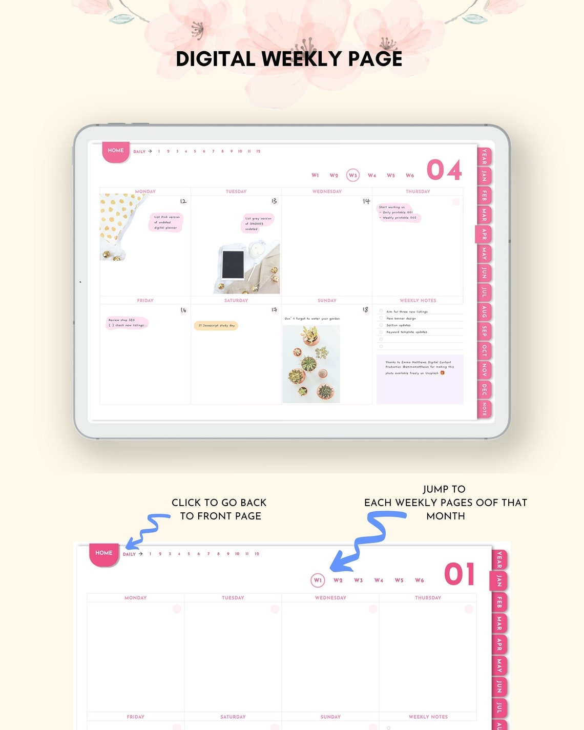 Free Digital Planner 2021 For Goodnotes, Notability, Xodo 0F7