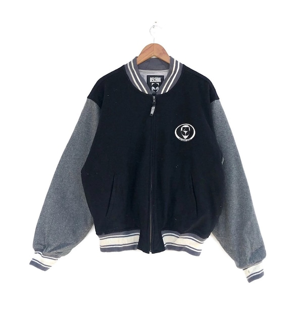 Vintage 90s Beschwa Alien Workshop Varsity Jacket / Size 23 Vintage 90s Beschwa Alien Workshop Varsity Jacket / Size 23