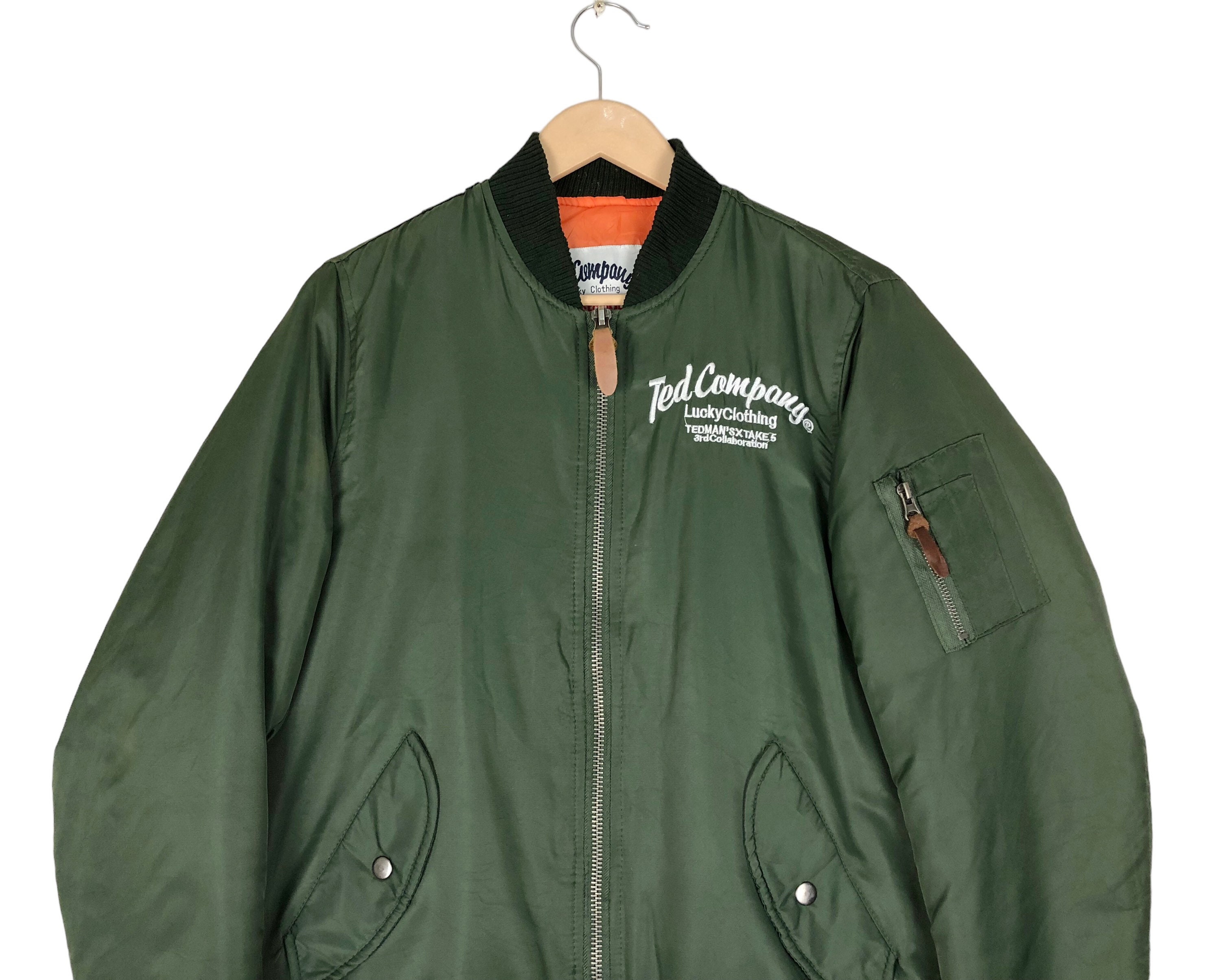 Vintage Tedman Ted Company Us Air Force Type Ma 1 Bomber Vintage Tedman Ted Company Us Air Force Type Ma 1 Bomber