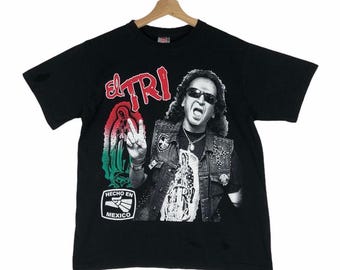 Vintage T-shirt El Tri Mexican Rock Band 2000s Tee XL