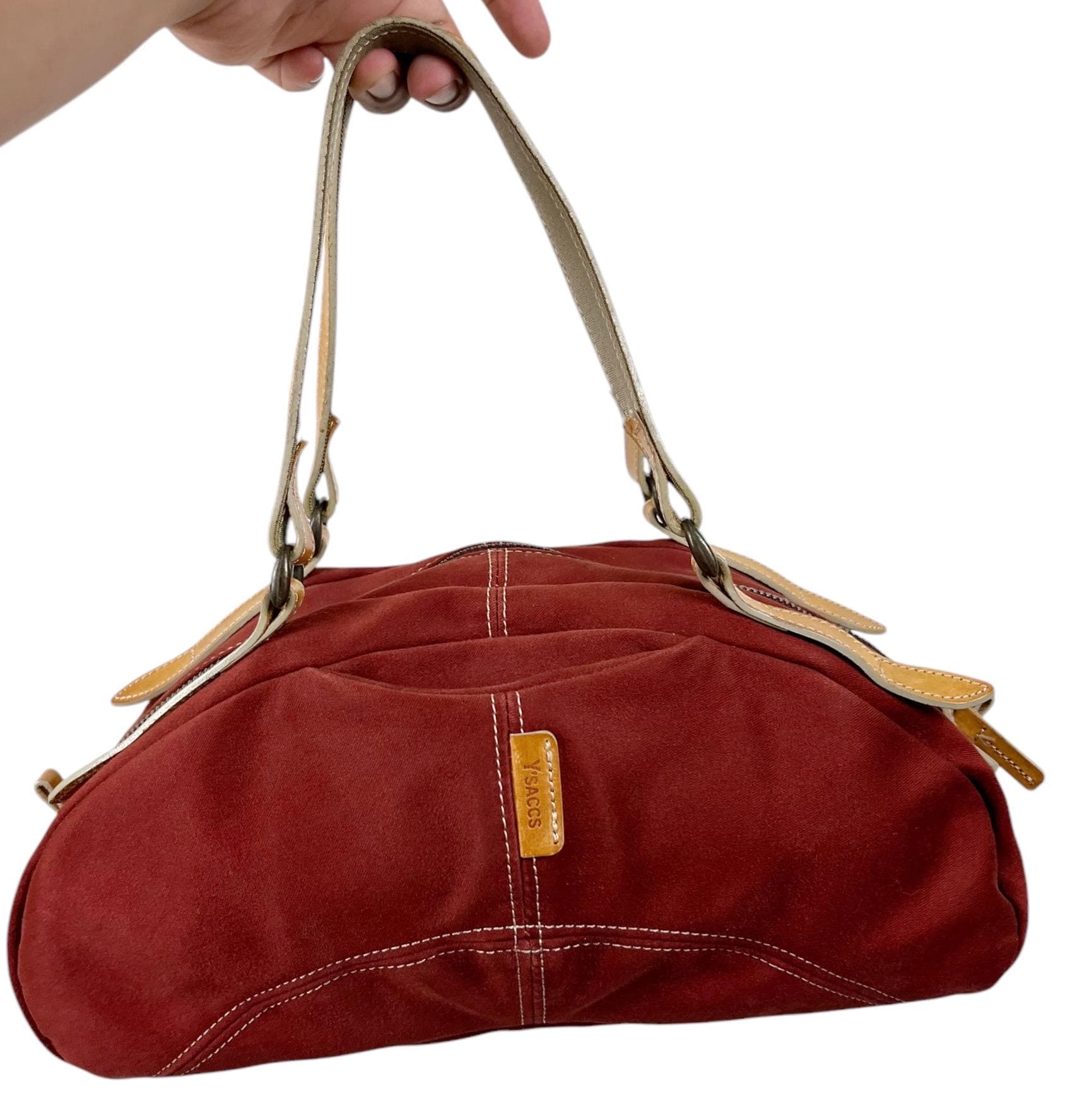 Y'saccs Yohji Yamamoto Suede Shoulder Bag - Japanese Designer - Etsy