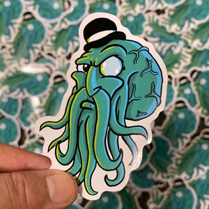 Gentleman Cthulhu Sticker