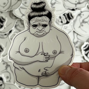 Verzweiflung Vinyl Sticker