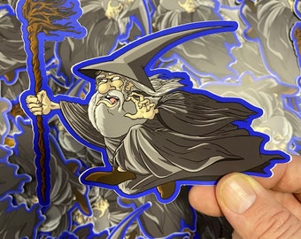 Gandalf the Grey Vinyl Sticker