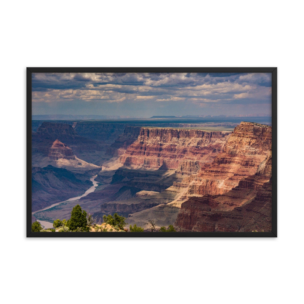 Grand Canyon Framed Poster This Framed Photo Was Taken Right - Etsy UK