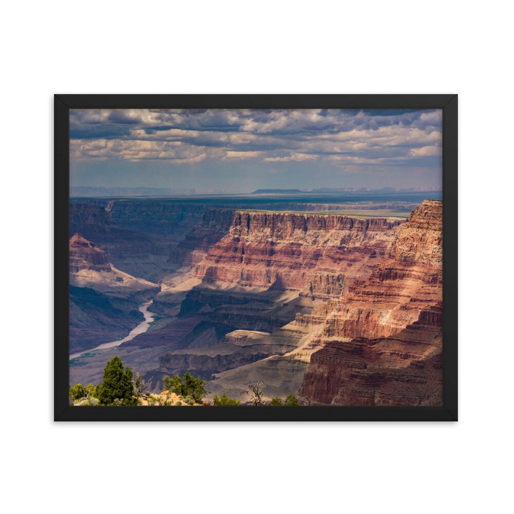 Grand Canyon Framed Poster This Framed Photo Was Taken Right - Etsy UK