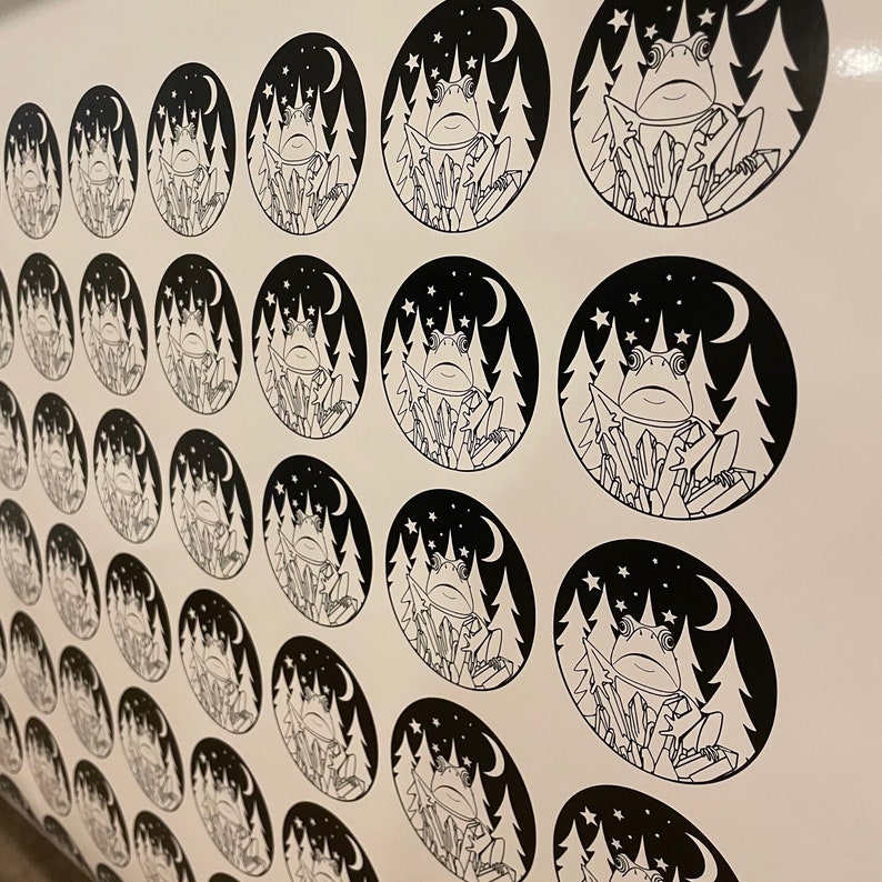 50 Custom Vinyl Stickers / Die Cut Stickers / Logo Stickers / Etsy