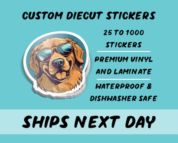 Custom Stickers | Die Cut Stickers | Custom Vinyl Stickers | Logo Stickers