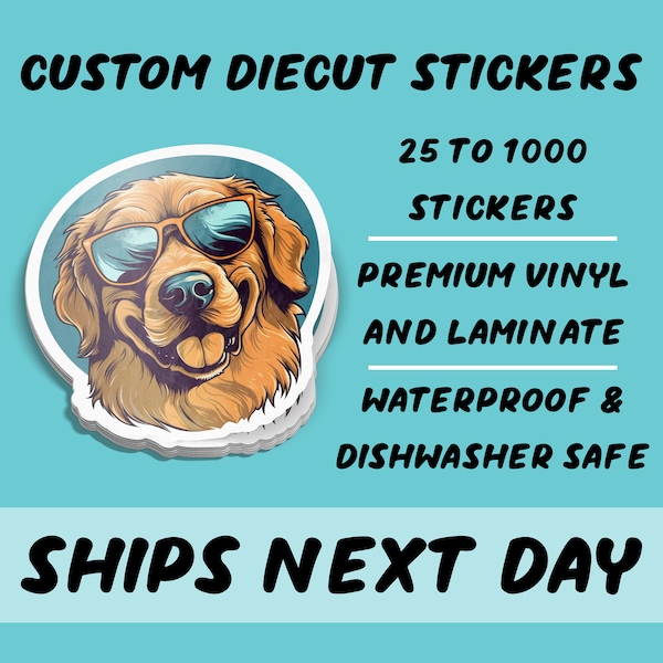 Custom Stickers | Die Cut Stickers | Custom Vinyl Stickers | Logo Stickers