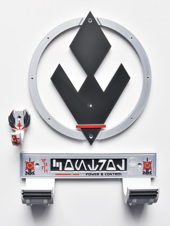 Savi's Lightsaber Wall Mount Display Rack (Power/Control)